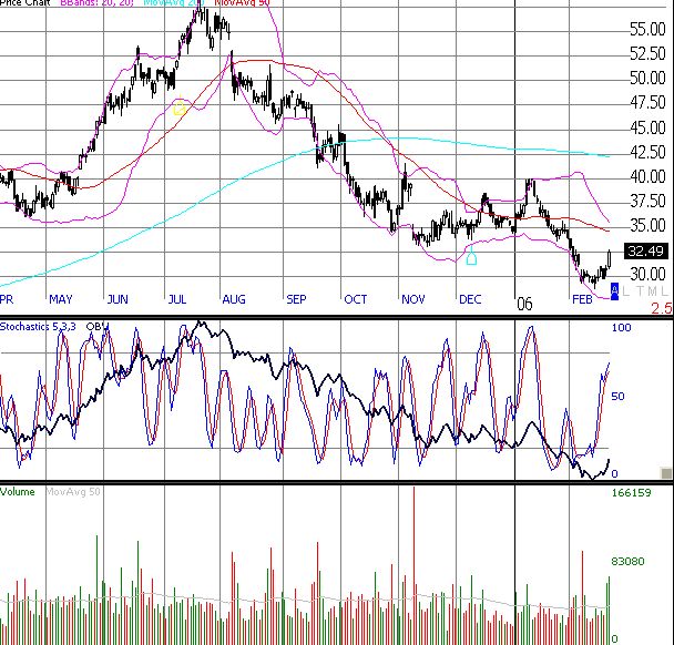 Toll Brothers daily chart